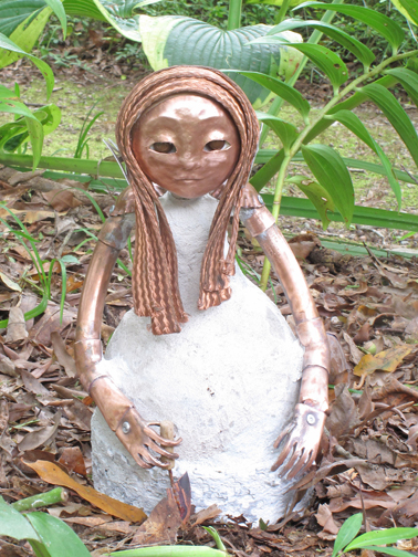 garden art doll - Tend