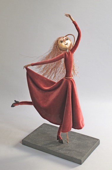Dancer art doll titled Joy
