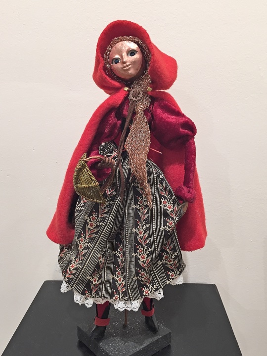 Red Riding Hood art doll figure sculpture