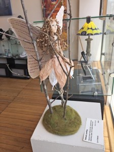 art doll "Delicate Landing" by Lynn Wartski on display at HGA