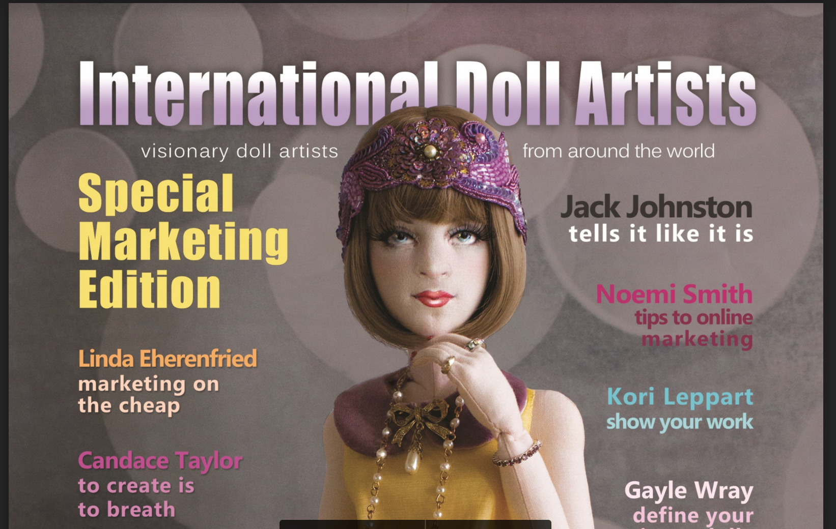 top half of International Doll Artists vol1