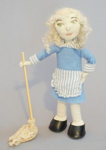 Doris art doll for "It's All About the Story"