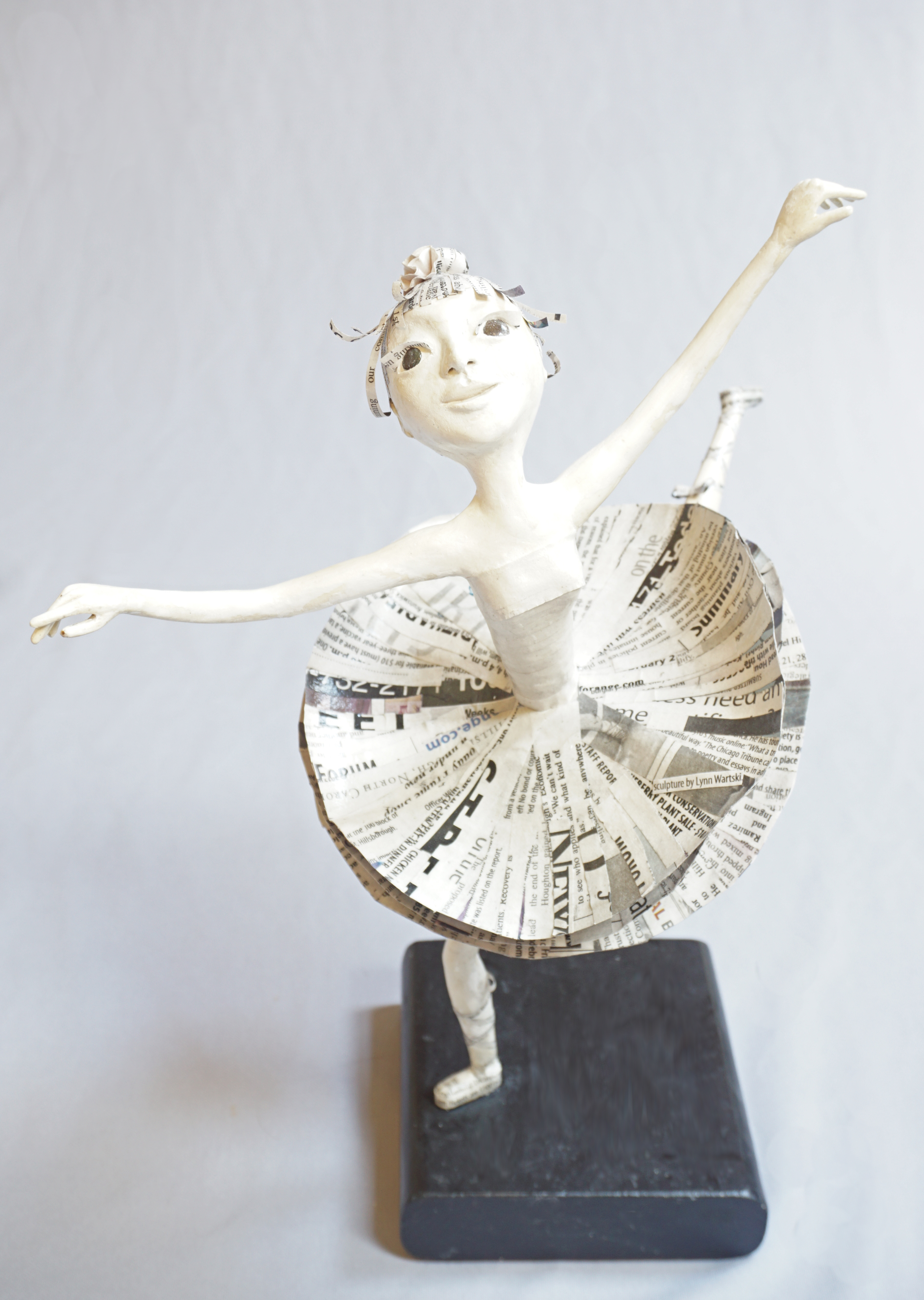 Local Star, Degas inspired art doll figure sculpture
