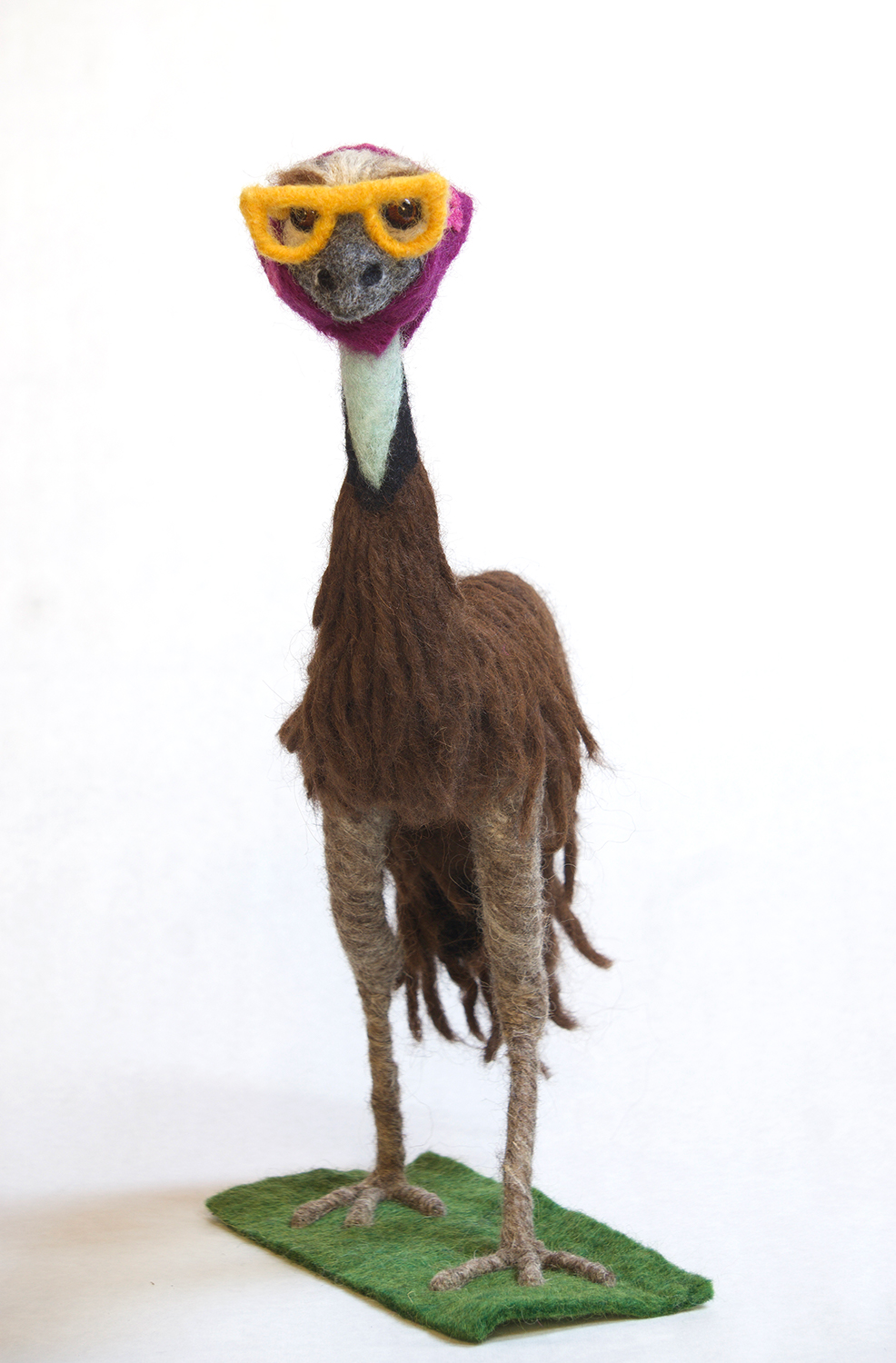 Emu Incognito anthropomorphic art doll