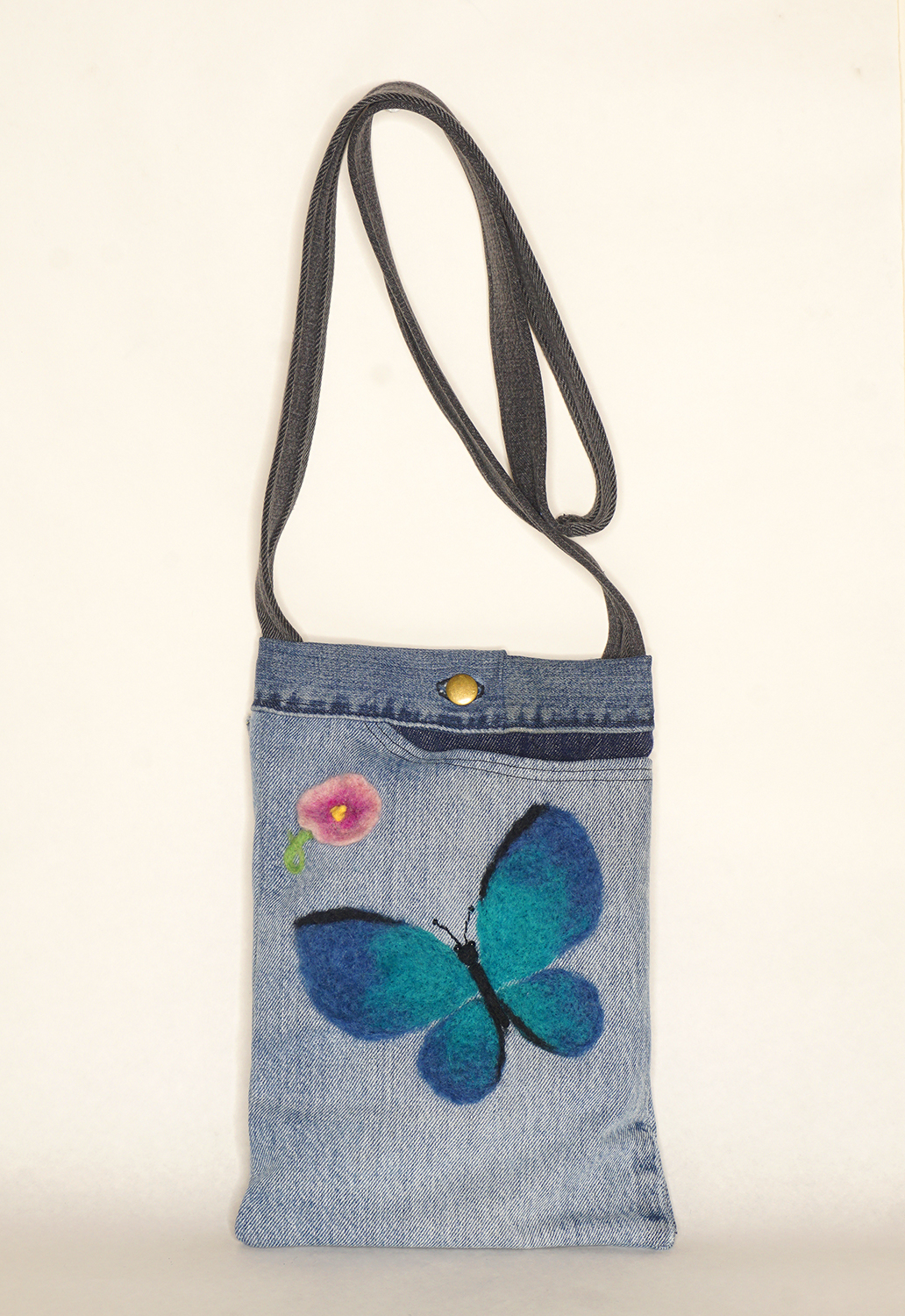 Blue Butterfly bag